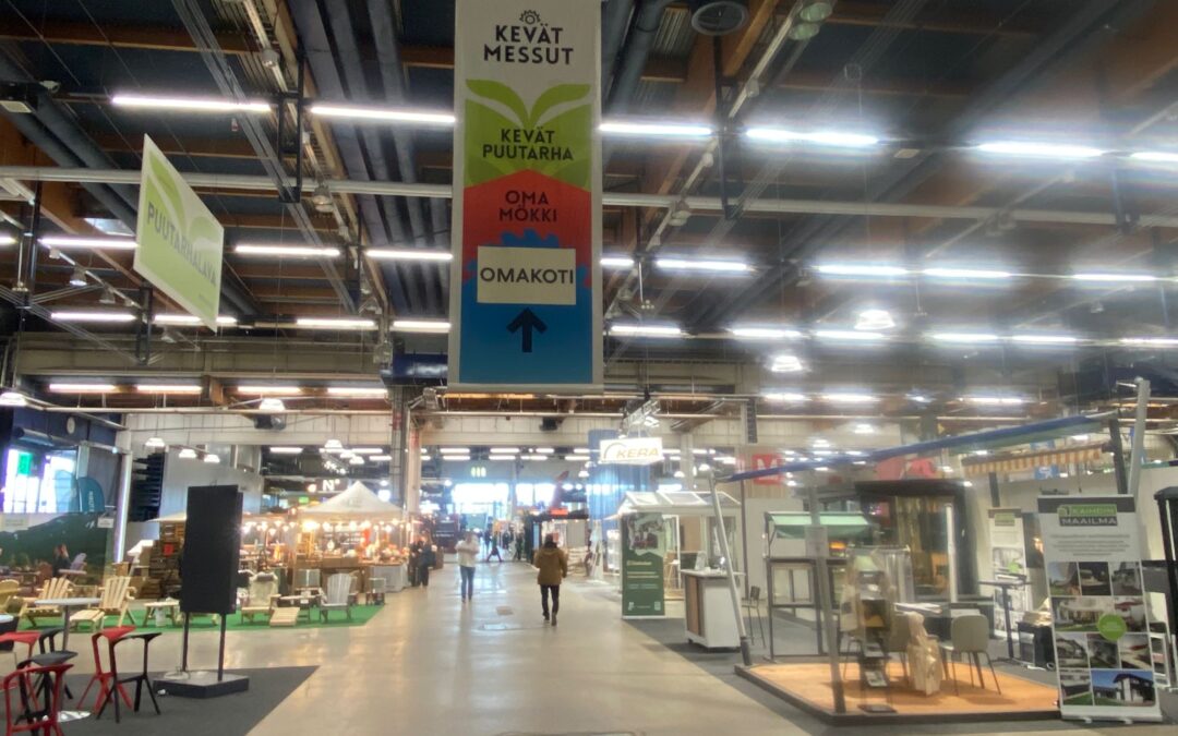 Kevätmessut 2026 Helsinki laiturit ja mökkitarvikkeet messuosasto