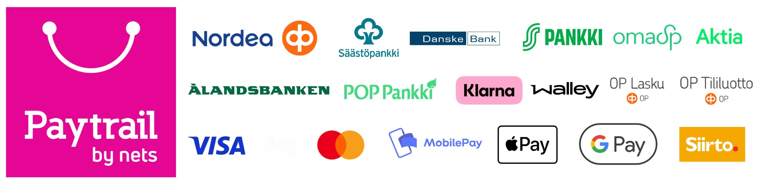 Paytrail maksutavat
